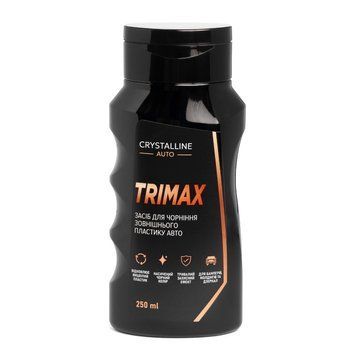 Відновлення та чорніння зовнішнього пластику &mdash; TRIMAX