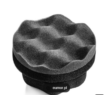 Okrągły aplikator do preparat&oacute;w do opon, z uchwytem (średnica 11 cm) 3336 zdjęcie Crystalline
