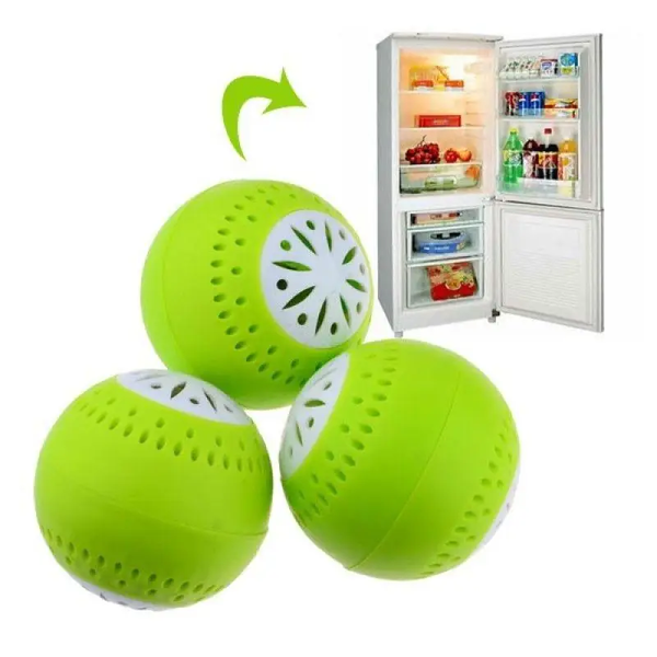 Поглинач запаху для холодильника у формі кульки 32188 фото