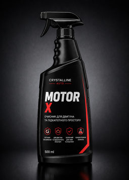 MOTOR X &mdash; Очищувач для двигуна та підкапотного простору