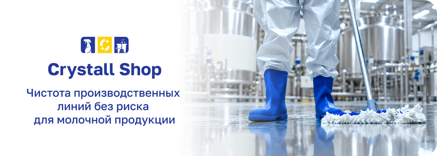 моющее средство для молочной промышленности купить в Crystall.shop