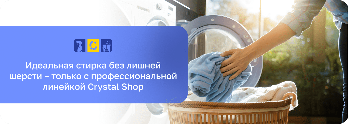 жидкие средства для стирки Crystal Shop